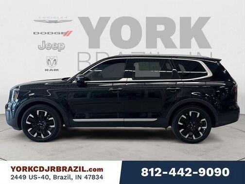Ebony Black 2023 Kia Telluride SX