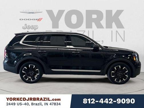 Ebony Black 2023 Kia Telluride SX