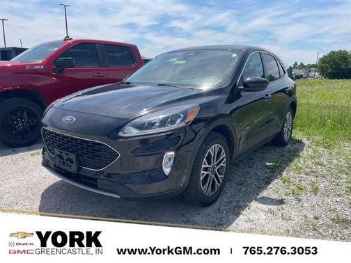 AGATE BLACK METALLIC 2022 Ford Escape SEL