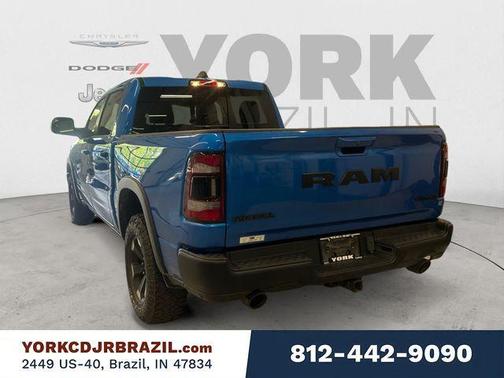 Hydro Blue Pearlcoat 2021 RAM 1500 Rebel