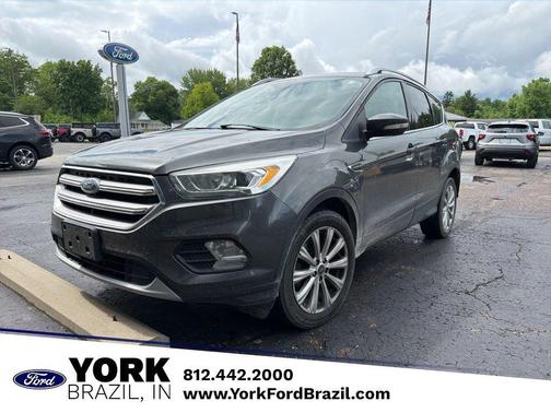 MAGNETIC METALLIC 2017 Ford Escape Titanium