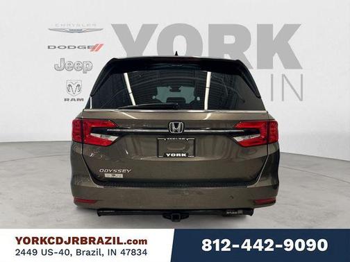 Brown 2021 Honda Odyssey EX-L