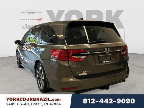 Brown 2021 Honda Odyssey EX-L