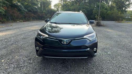 Galactic Aqua Mica 2017 Toyota RAV4 Hybrid Limited