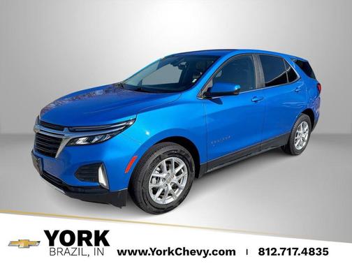 Riptide Blue Metallic 2024 Chevrolet Equinox 1LT