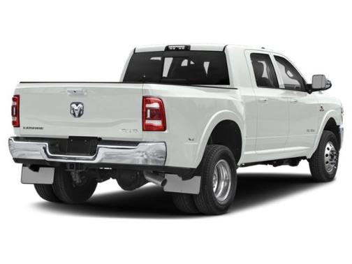 Bright White Clearcoat 2021 RAM 3500 Big Horn Mega Cab 4x4 6'4' Box