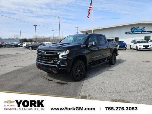 Black 2025 Chevrolet Silverado 1500 LT Trail Boss