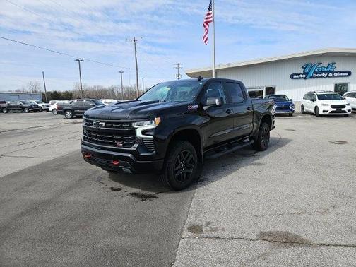 Black 2025 Chevrolet Silverado 1500 LT Trail Boss