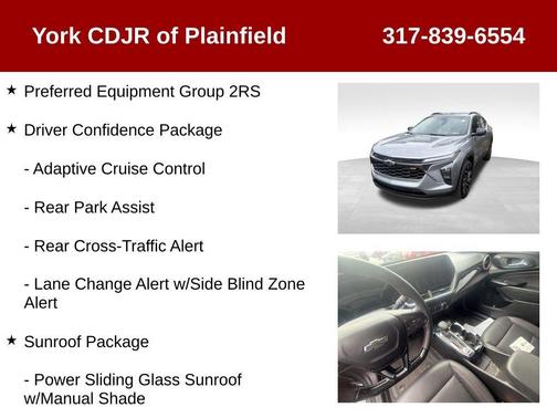 Sterling Gray Metallic 2024 Chevrolet Trax FWD 2RS