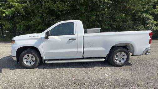 Summit White 2023 Chevrolet Silverado 1500 WT