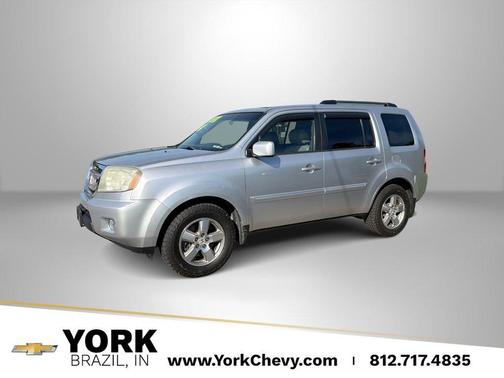 Alabaster Silver Metallic 2011 Honda Pilot EX-L