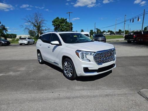 White Frost Tricoat 2024 GMC Terrain Denali