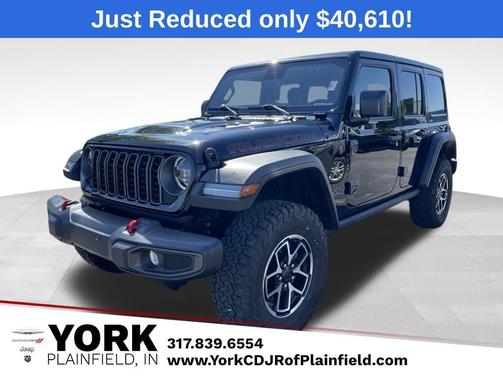 Black Clearcoat 2025 Jeep Wrangler Rubicon