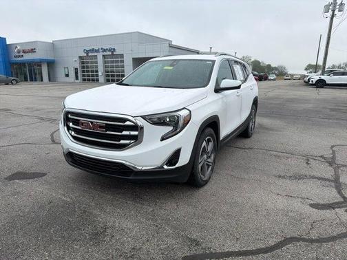 Summit White 2021 GMC Terrain SLT