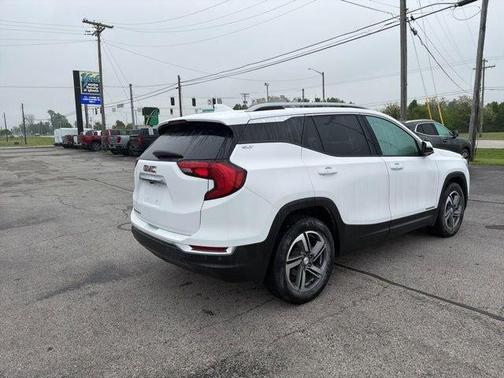 Summit White 2021 GMC Terrain SLT