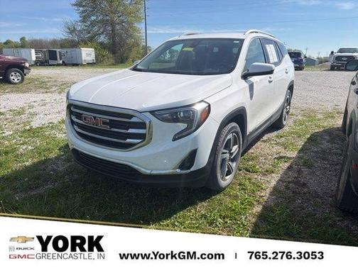 Summit White 2021 GMC Terrain SLT