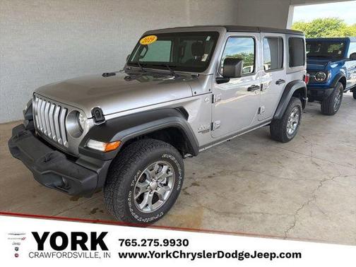 Billet Silver Metallic Clearcoat 2019 Jeep Wrangler Unlimited Sport
