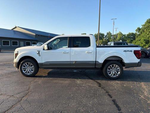 STAR WHITE METALLIC TRICOAT 2025 Ford F-150 King Ranch