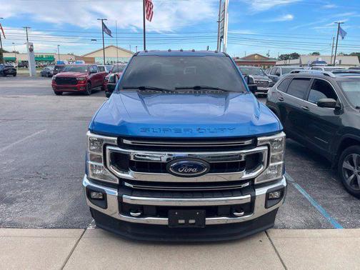 Velocity Blue Metallic 2020 Ford F-250 XLT