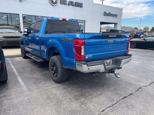 Velocity Blue Metallic 2020 Ford F-250 XLT
