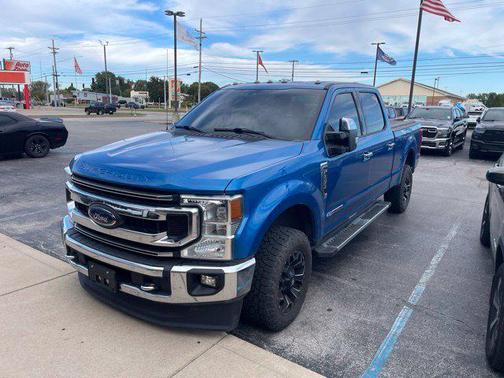 Velocity Blue Metallic 2020 Ford F-250 XLT