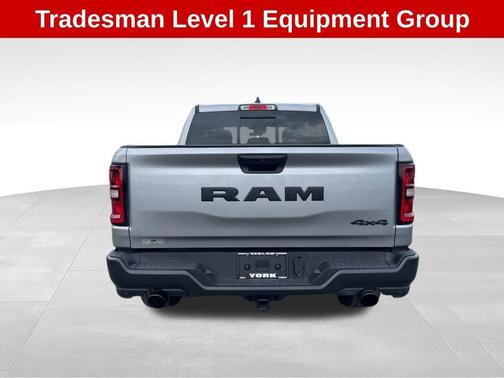 Billet Silver Metallic Clearcoat 2026 RAM 1500 Tradesman