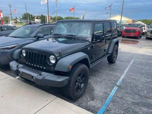 Black Clearcoat 2016 Jeep Wrangler Unlimited Sport