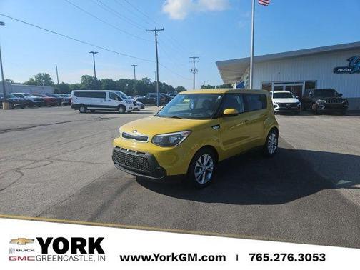 Solar Yellow 2015 Kia Soul +
