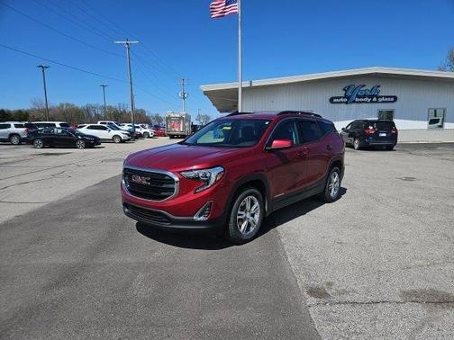 Red Quartz Tintcoat 2019 GMC Terrain SLE
