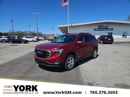 Red Quartz Tintcoat 2019 GMC Terrain SLE