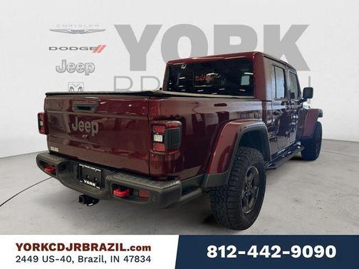 Snazzberry Pearlcoat 2021 Jeep Gladiator Rubicon
