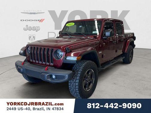 Snazzberry Pearlcoat 2021 Jeep Gladiator Rubicon