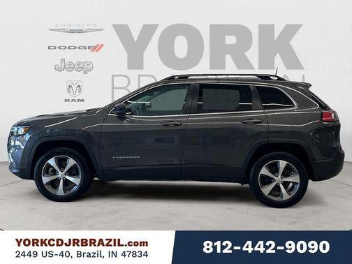Granite Crystal Metallic Clearcoat 2022 Jeep Cherokee Limited