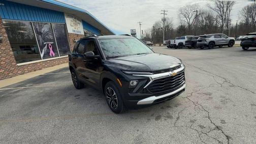 Black 2026 Chevrolet Trailblazer LT