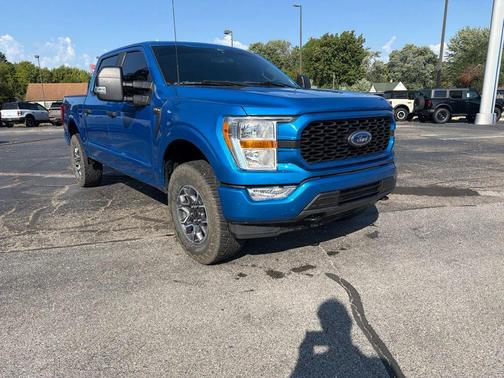 Velocity Blue Metallic 2021 Ford F-150 XL