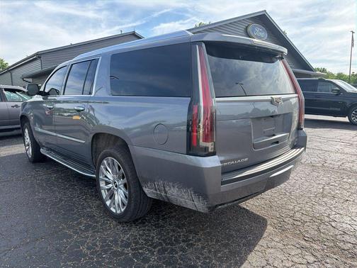 Satin Steel Metallic 2019 Cadillac Escalade ESV Luxury