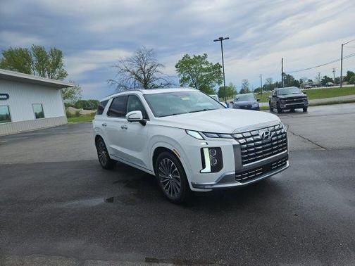 Hyper White 2023 Hyundai PALISADE Calligraphy