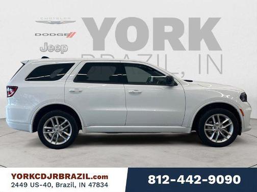 White Knuckle Clearcoat 2025 Dodge Durango GT AWD