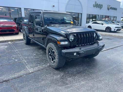 Black Clearcoat 2021 Jeep Gladiator Willys 4x4