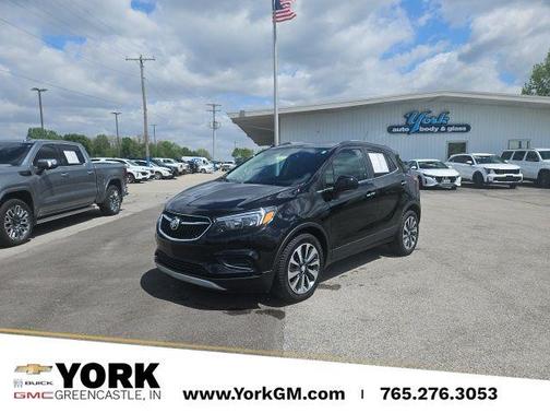 Ebony Twilight Metallic 2022 Buick Encore Preferred