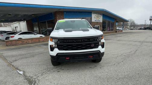Summit White 2025 Chevrolet Silverado 1500 Custom Trail Boss