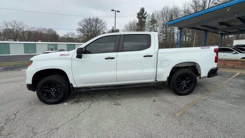 Summit White 2025 Chevrolet Silverado 1500 Custom Trail Boss