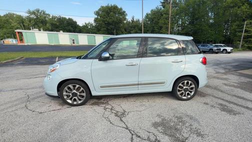 Blu Chiaro (Light Blue) 2015 FIAT 500 Lounge