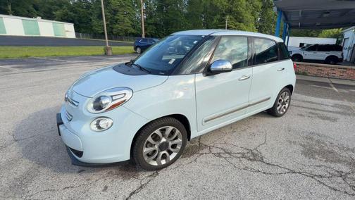 Blu Chiaro (Light Blue) 2015 FIAT 500 Lounge