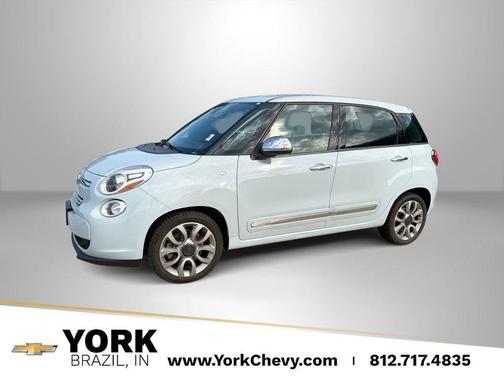 Blu Chiaro (Light Blue) 2015 FIAT 500 Lounge