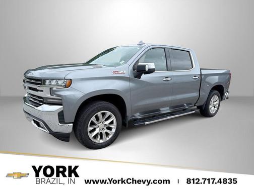 Satin Steel Metallic 2021 Chevrolet Silverado 1500 LTZ