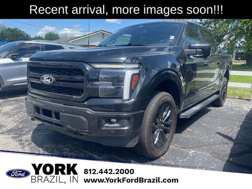 AGATE BLACK METALLIC 2025 Ford F-150 Lariat