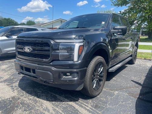 AGATE BLACK METALLIC 2025 Ford F-150 Lariat