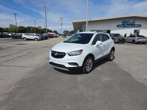 Summit White 2019 Buick Encore Preferred