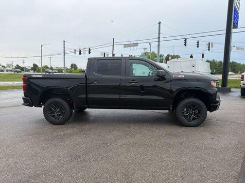 Black 2026 Chevrolet Silverado 1500 Custom Trail Boss